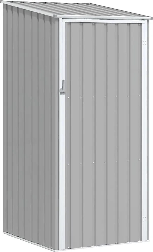 vidaXL szürke horganyzott acél kerti fészer 87 x 98 x 159 cm