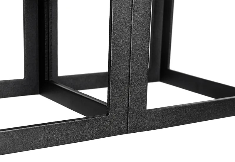 Modern mennyezeti lámpa fekete 2-lámpás - Cela