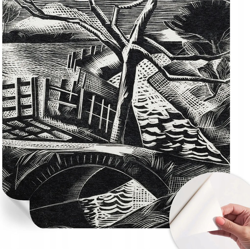 Öntapadós fotótapéta Designer Építészeti táj 250x250 cm