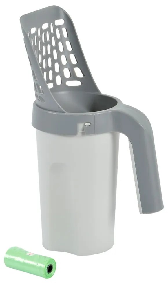 Világosszürke lapát 16x11 cm – Love Story