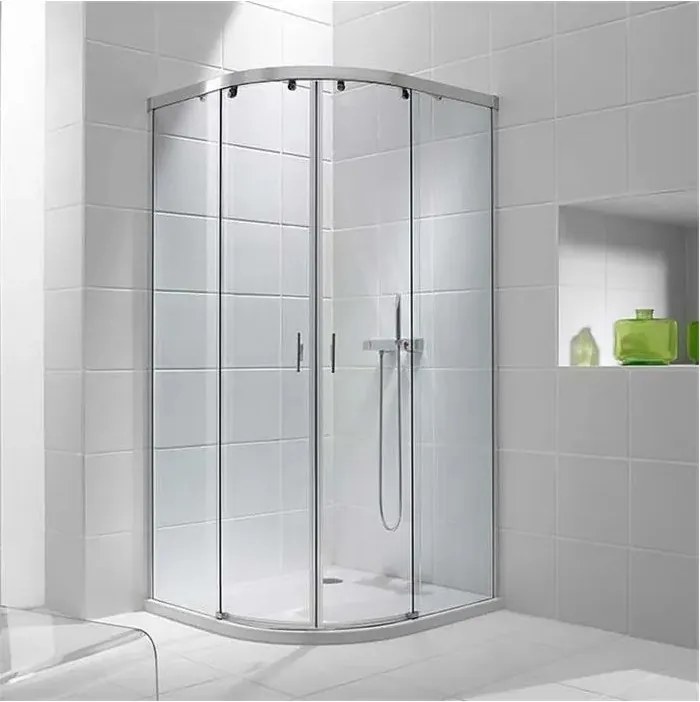 Vela Banyo TMP zuhanykabin - 90 ÍVES - 5 mm víztiszta vízlepergető üveggel - 90 x 90 x 190 cm