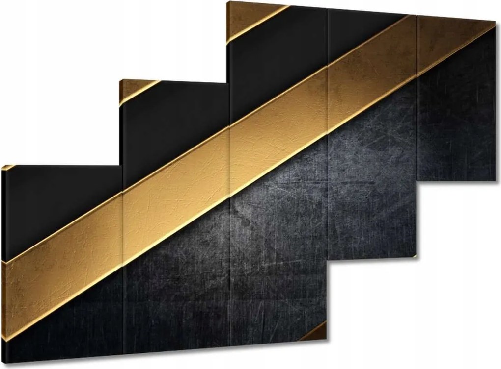 Festmények 150x105 Arany csíkok