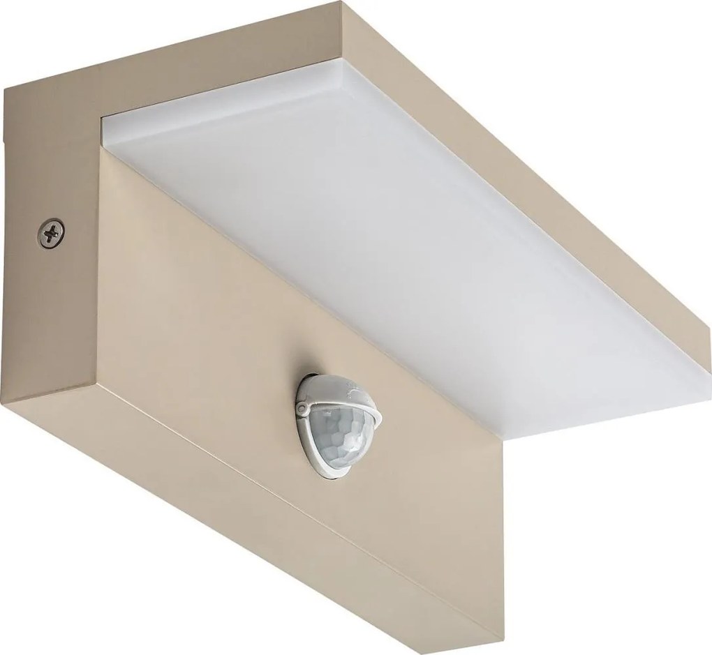 Rabalux 77220 - ZARAGOZA LED kültéri fali lámpa érzékelővel 9W/230V IP54 bézs