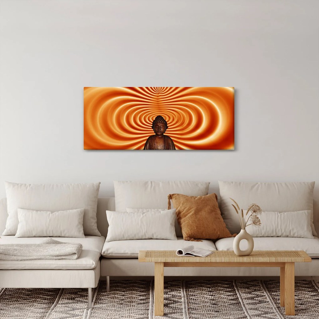 Egy szobrocska képe (120x50 cm)