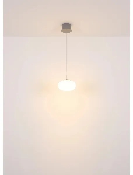 Globo 15744HN - LED Csillár zsinóron QUINTARA LED/6W/230V fehér