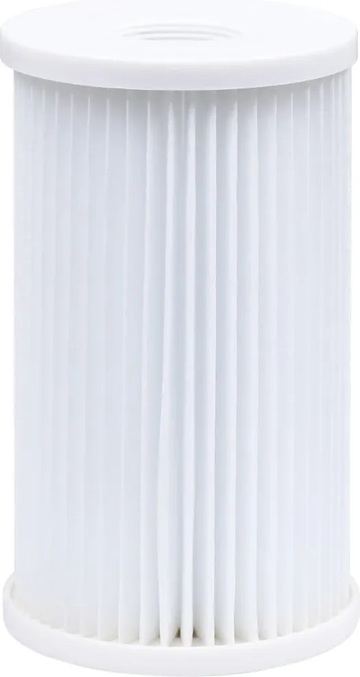 Szürke merülőmedence felfüggeszthető szkimmerrel és szivattyúval 350 x 90 cm
