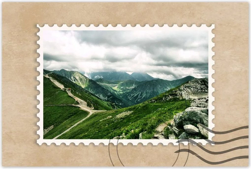 Poszterek 90x60 Főgerinc a Tátrában