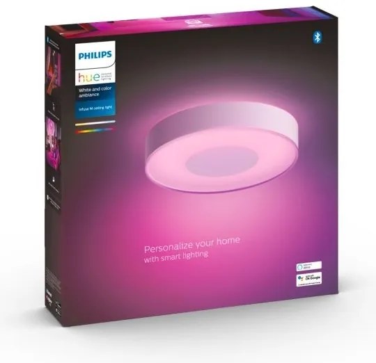 Philips - dimmelhető RGB Hue mennyezeti lámpa LED/33,5W/230V Ø 381 mm fehér