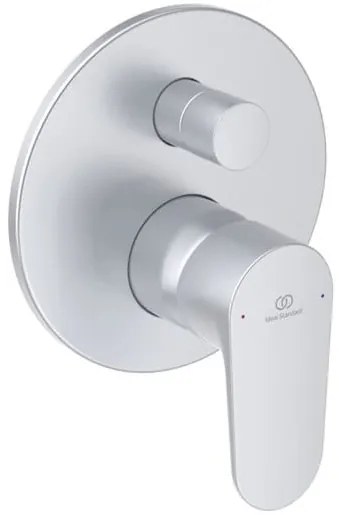 Kád csaptelep Ideal Standard Alu+ vakolat alatti rész nélkül 150 mm Silver A7350SI
