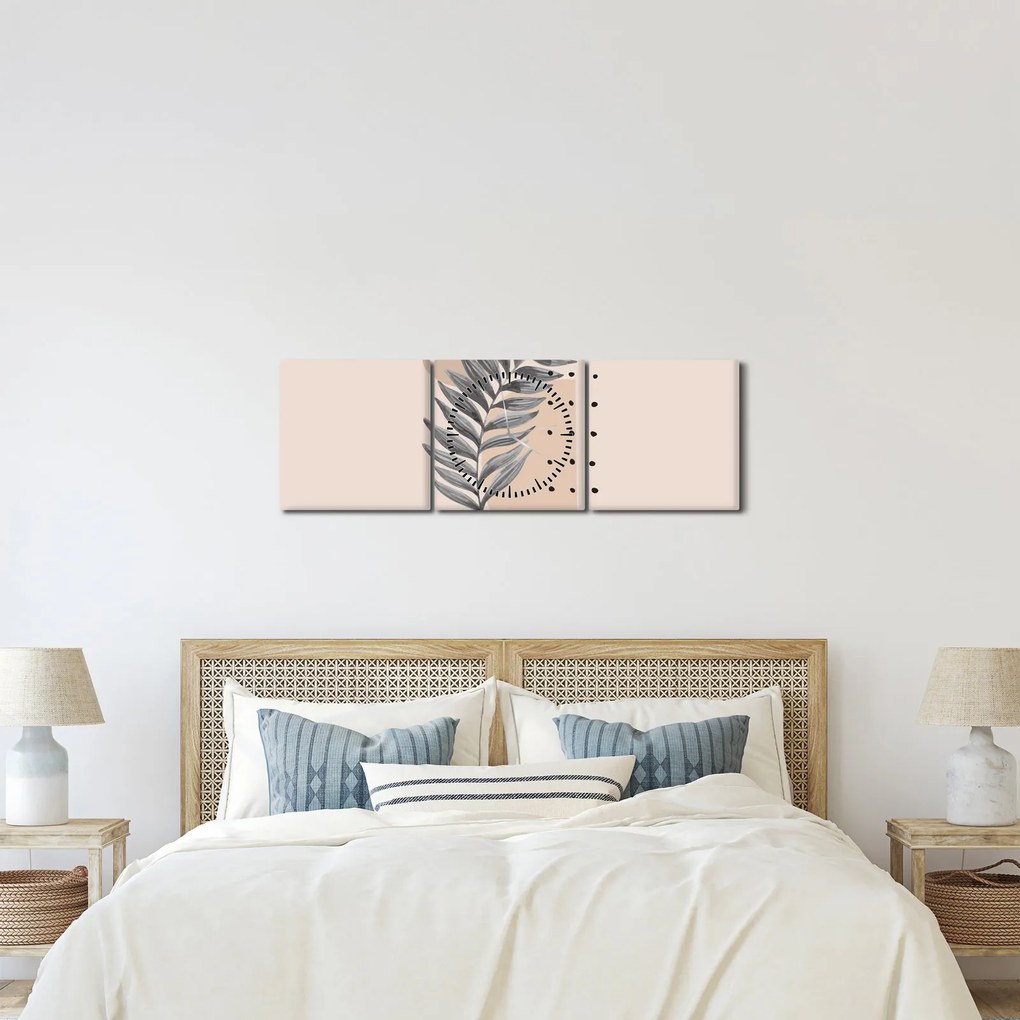 Kép - N⁰2 illusztrált lap (órával) (90x30 cm)