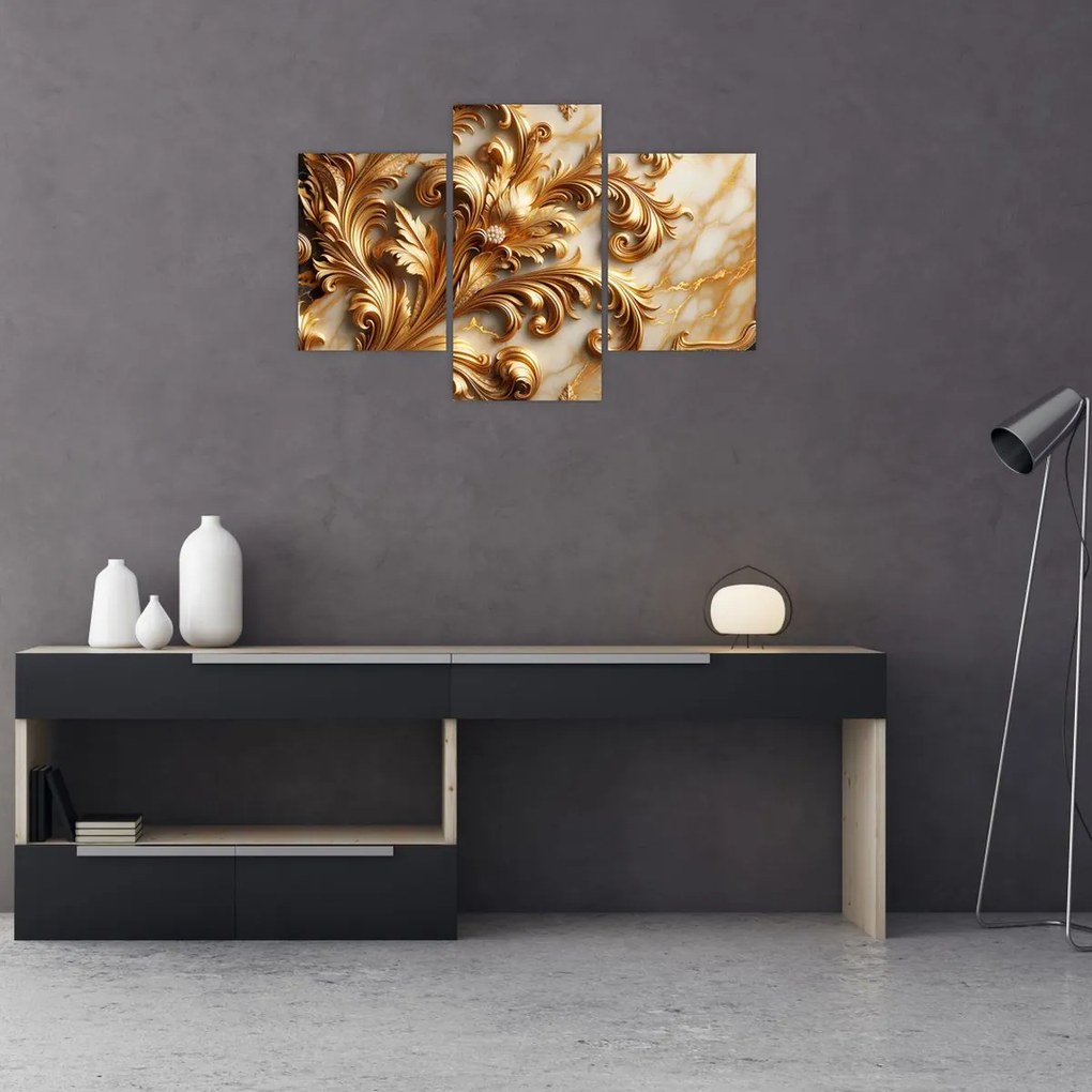 Kép - Márvány arannyal (90x60 cm)