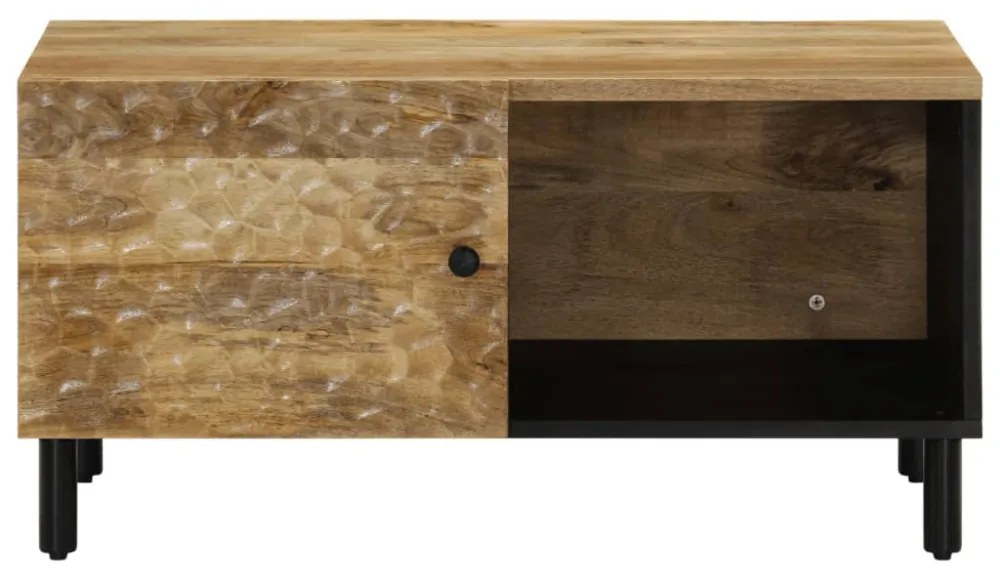 tömör mangófa dohányzóasztal 80 x 50 x 40 cm