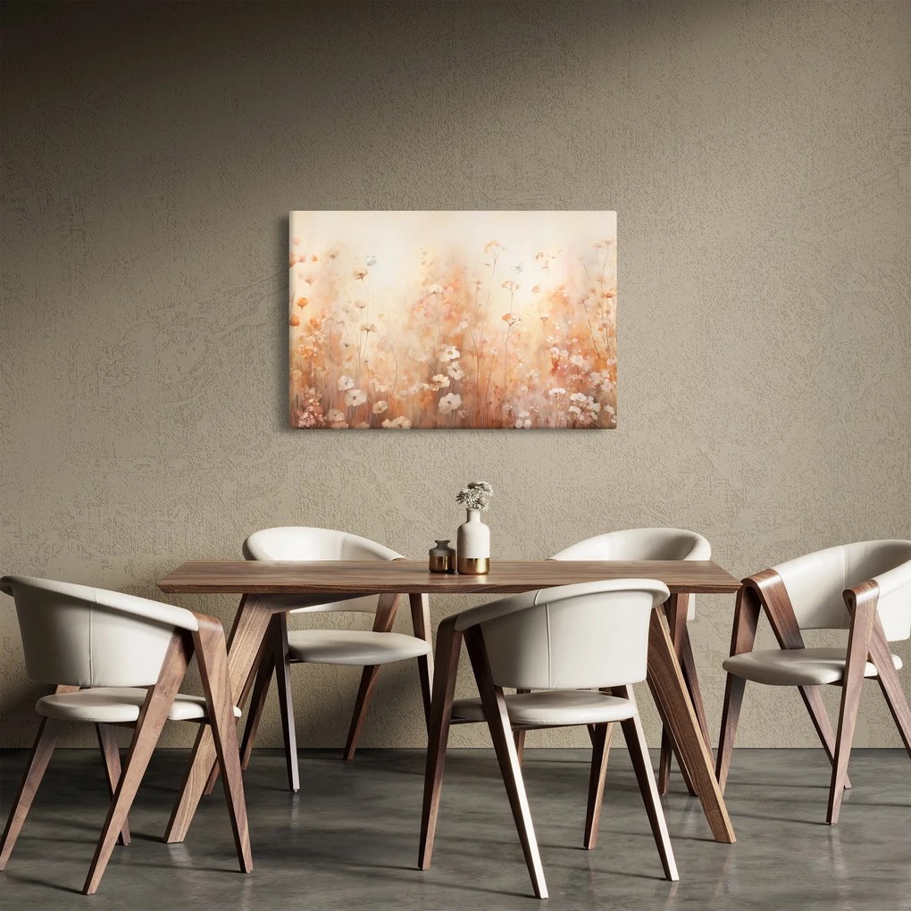 Kép - Vadvirágok mintája (90x60 cm)