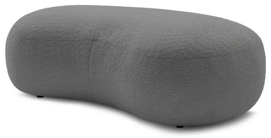 Világosszürke buklé szövet lábtartó Saint-Germain – Bobochic Paris