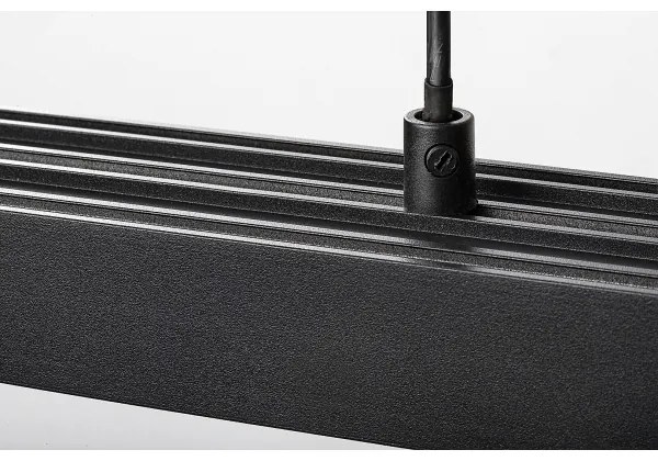 Rabalux 72128 - LED Csillár zsinóron TARIQ LED/30W/230V 4000K fekete