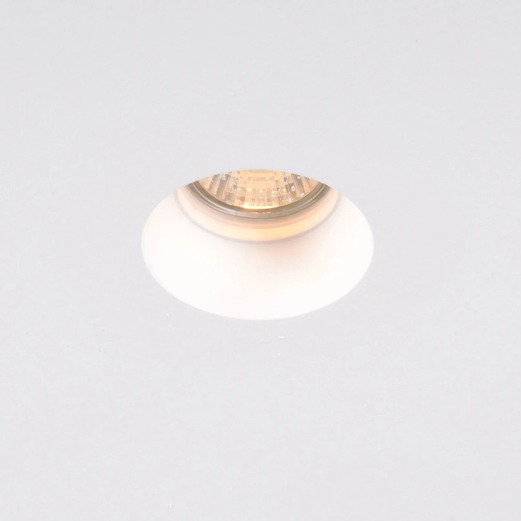Okos süllyesztett spotlámpa fehér 13 cm kerek, Wifi GU10 50 mm-es - Gypsy