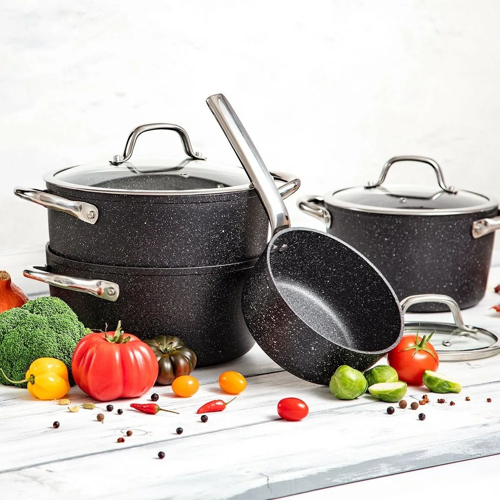 Tescoma PRESIDENT Stone 8-részes edénykészlet