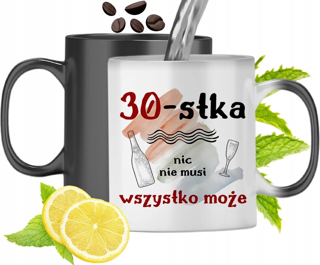 Mágikus Bögre 30. Születésnapra Színváltós, fényképes nyomattal