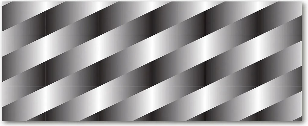 Lacobel konyhaszekrény alá Absztrakt csíkos XXL