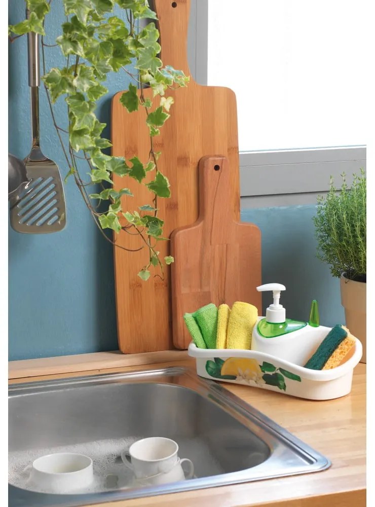 Zöld tisztító szer tároló, adagolóval - Snips