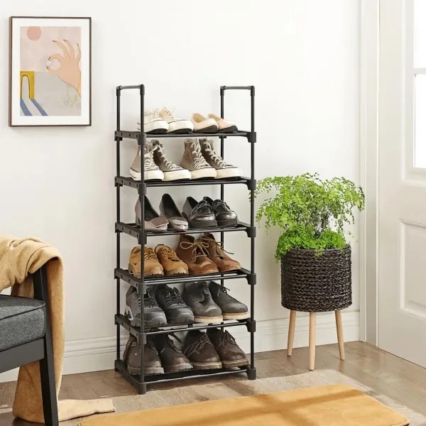 Cipőtartó ALVORO fekete