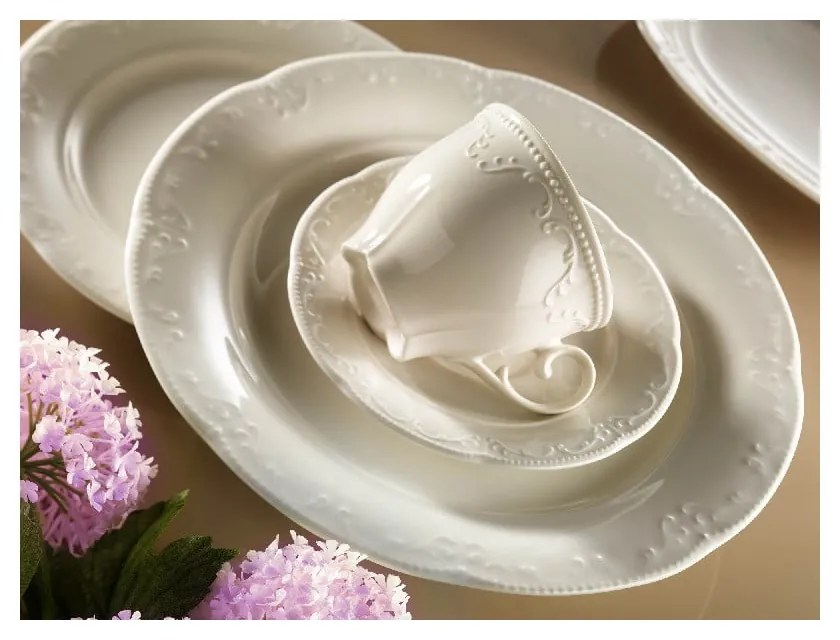 Elegance 6 db-os porcelán csésze és csészealj szett, 150 ml - Kutahya
