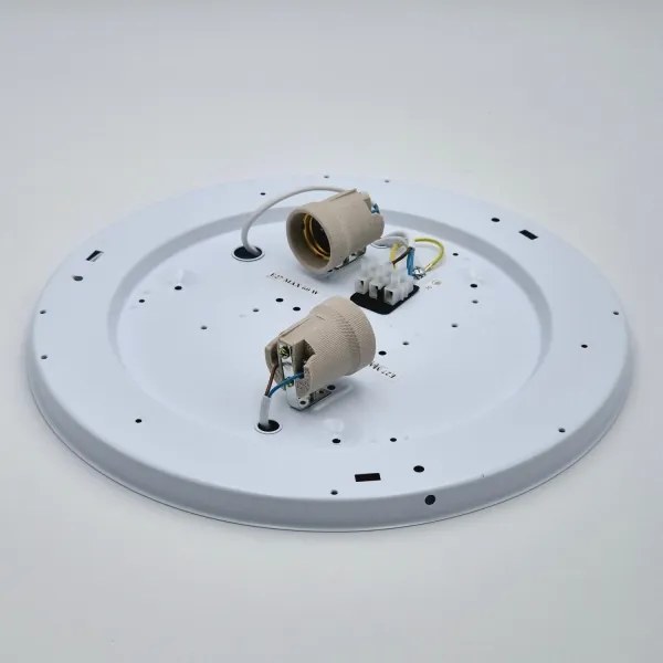 SIRJA mennyezeti lámpa 2xE27/60W/230V, átmérő 45 cm, fehér