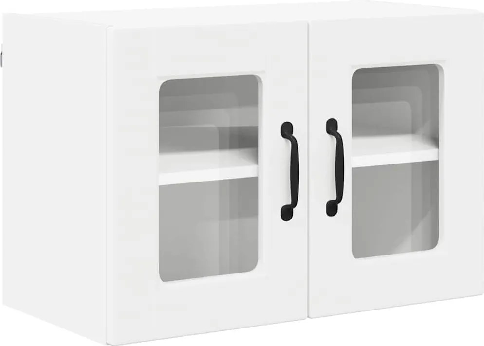 vidaXL Konyhaszekrény polcokkal ajtóval Fehér 60 x 31 x 40 cm Faanyag
