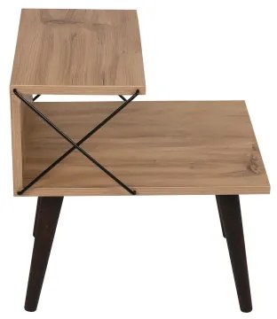Éjjeli szekrényke CROSS 55x50 cm barna