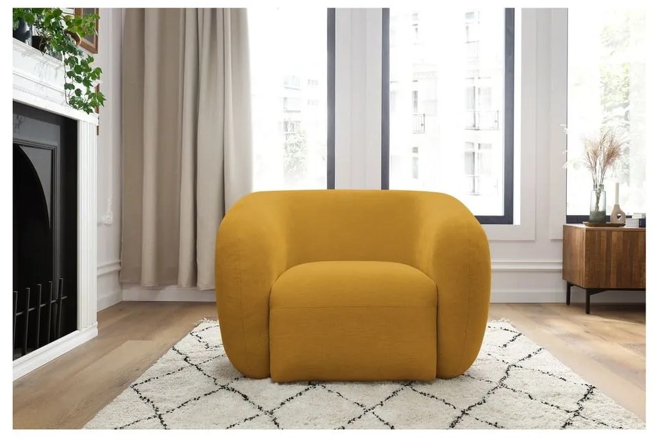 Sárga fotel Celine – Bobochic Paris