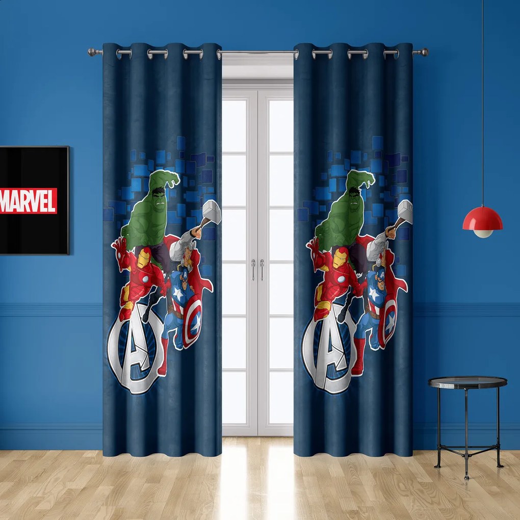 Függönyök és árnyékolók Disney deco AVENGERS