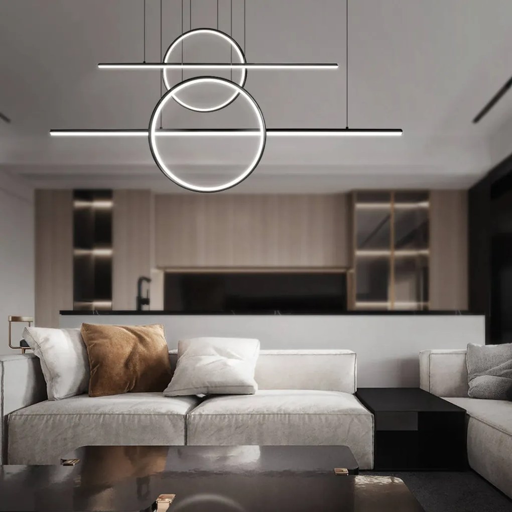 DomenoLED DL-G07 594 Függőlámpa 75W/LED 4000K 6000LM