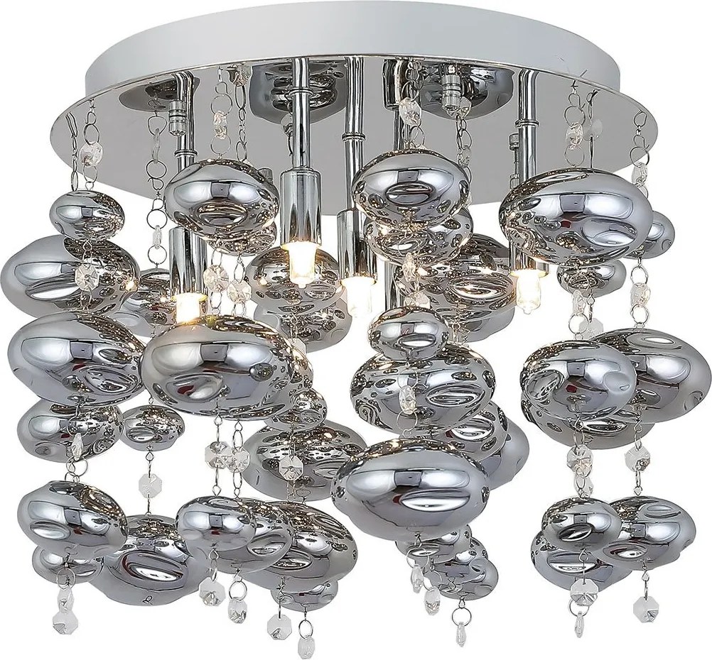 ZUMA LINE RLX92175-5R ELLI Glamour Mennyezeti Lámpa Króm G9 IP20