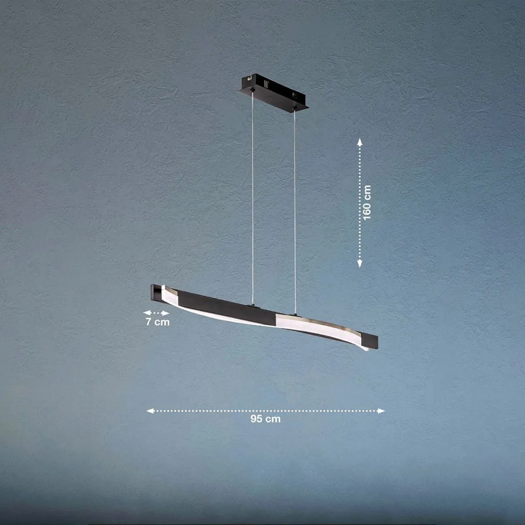 Fischer&Honsel Bridge 60704 Lepel lámpa 1x18W/LED 3000K 2700 lm IP20