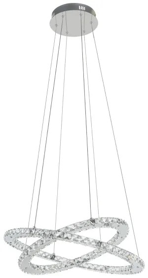 Eglo 31667 - LED Mennyezeti függesztékes lámpa VARRAZO LED/29,6W/230V