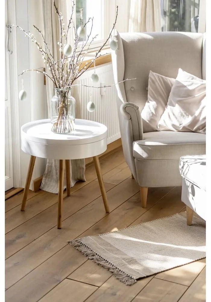 Urla szürke organikus pamut fürdőszobai kilépő, 60 x 90 cm - Wenko