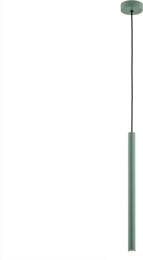 ARGON 8333 RIO Hengeres Függesztett Lámpa Zöld LED IP20