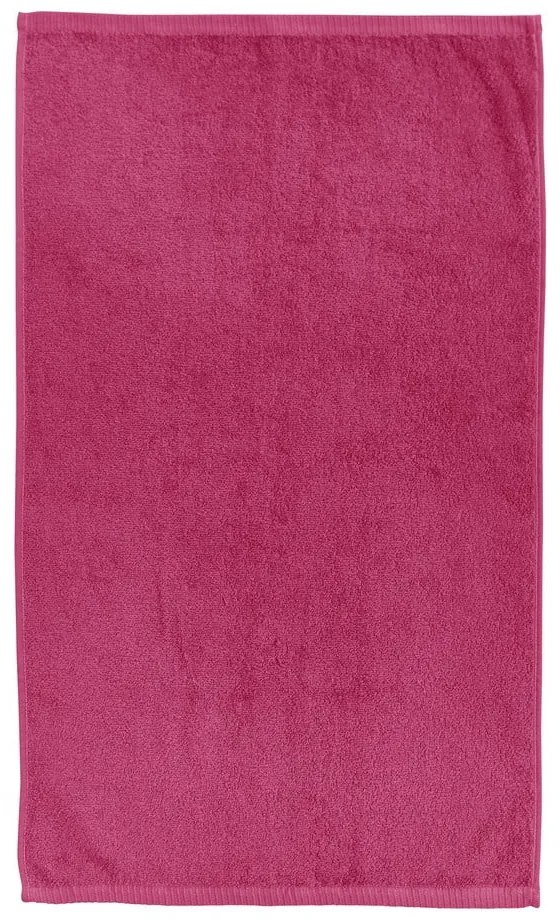 Sötét rózsaszín gyorsan száradó frottír pamut fürdőlepedő 90x140 cm Quick Dry – Catherine Lansfield