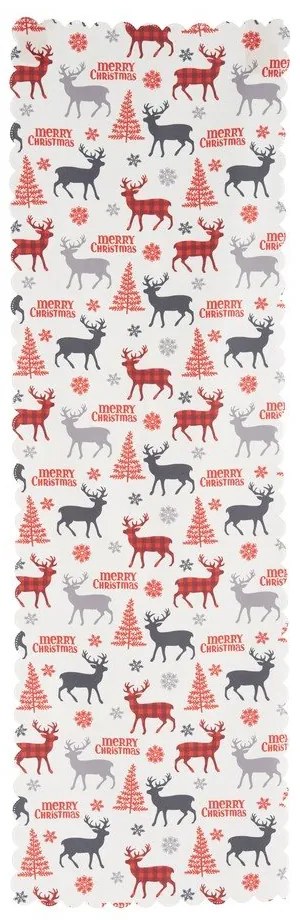 Christmas Ornamets 4 db karácsonyi párnahuzat és asztali futó szett - Minimalist Cushion Covers