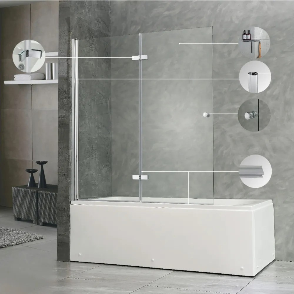 Alor 122x140 kádparaván