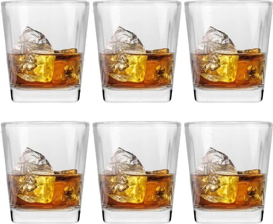 Whiskys Pohár Pálinka Ital 300ML 6DB-OS Szett