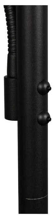 Fekete LED állólámpa (magasság 180 cm) Willis – Trio
