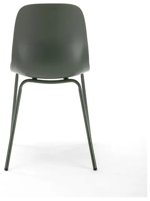 Zöld műanyag étkezőszék Whitby – Unique Furniture