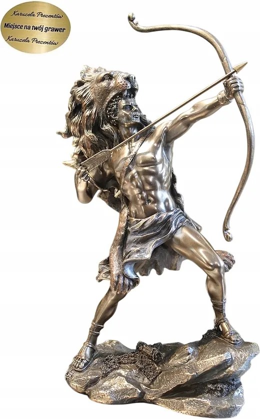 Héraklész Figura Görög Hős Íjjal Ajándék Az Antikvárium Szerelmeseinek v