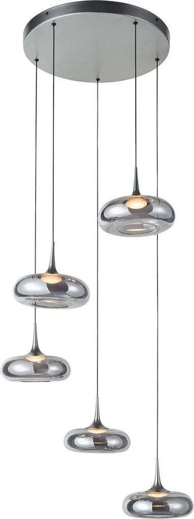 Italux modern függeszték tenele ezüst itxpnd-24028-5a-silv
