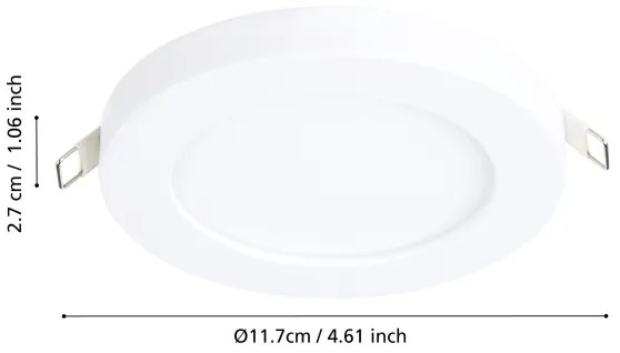 Eglo 900935 - LED beépíthető mennyezeti lámpatest FUEVA FLEX LED/5,5W/230V 4000K fehér