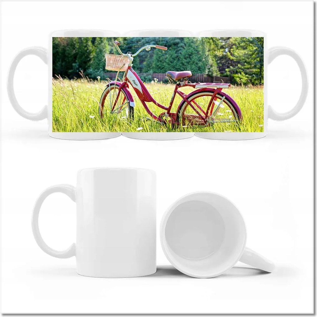 Nyomtatott bögre Kerékpárok Két kerék