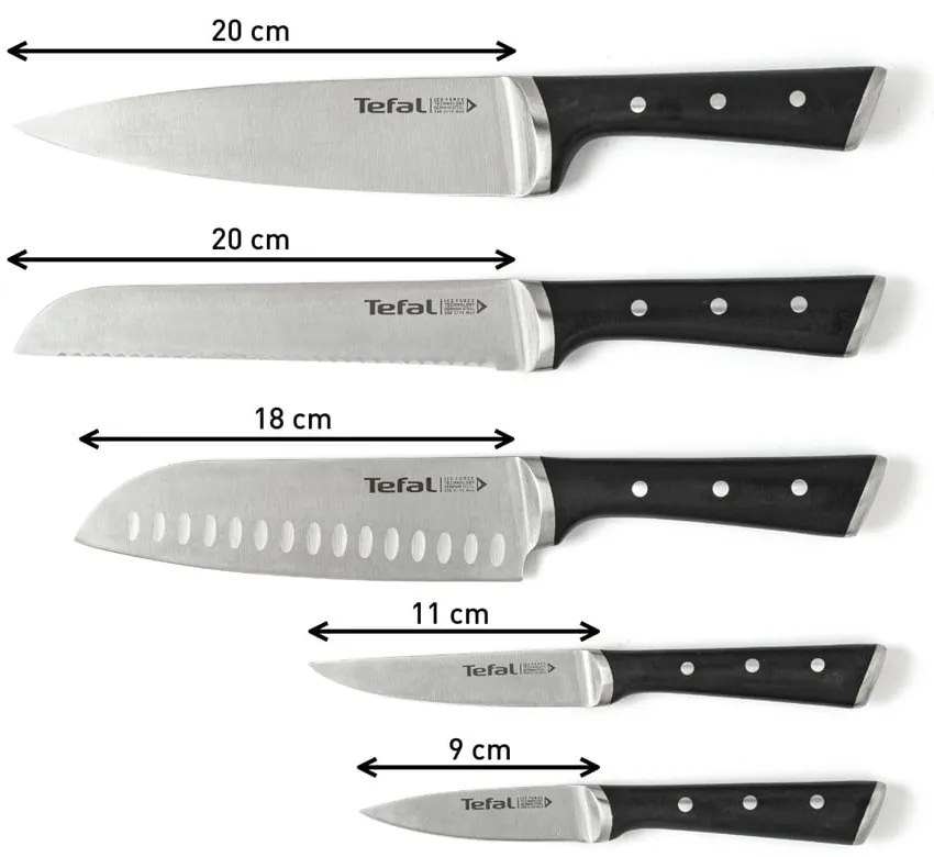 Késtartó 5 késsel Ice Force - Tefal
