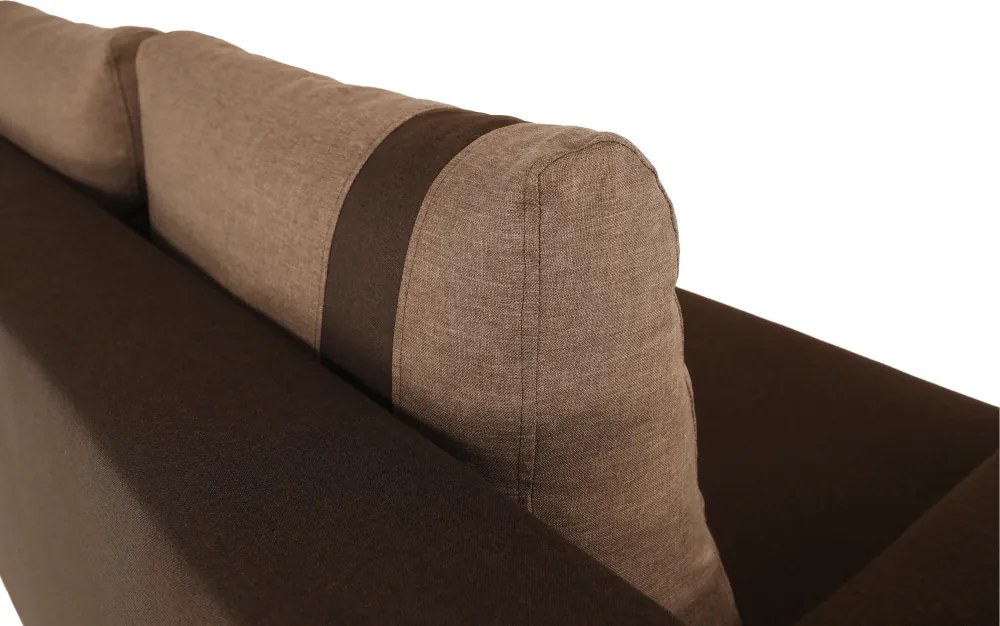 Kanapé, csokoládé/világos barna, BOLIVIA