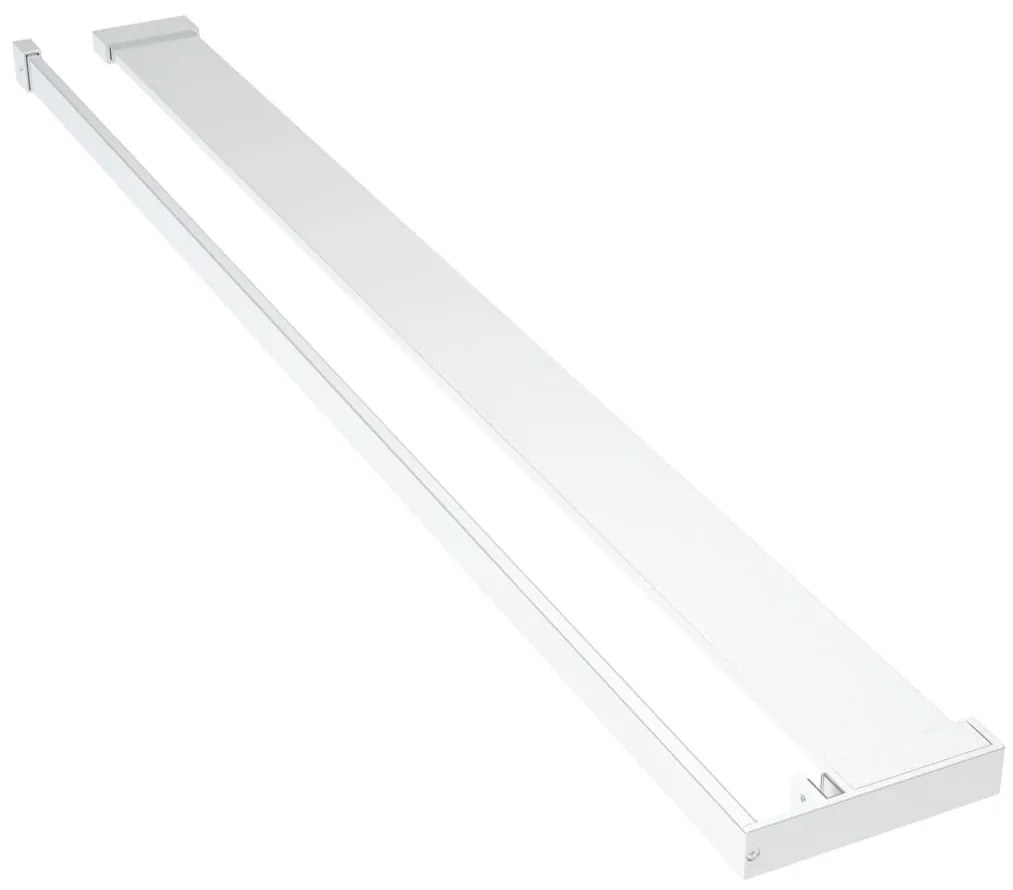 Króm alumínium zuhanypolc walk-in zuhanyfalhoz 80 cm